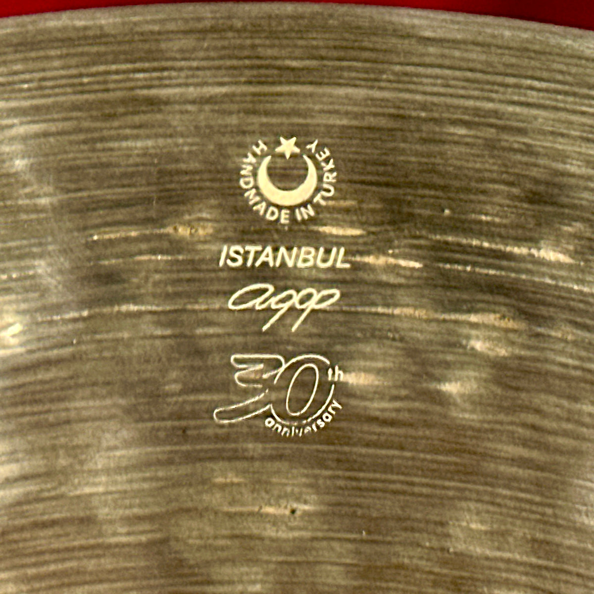 20" Istanbul Agop 30th Anniversary Ride Cymbal 1884g *Video*