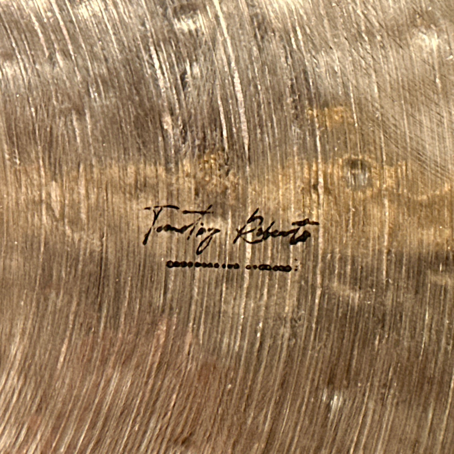 20.5" Timothy Roberts Half Flat Landmark Ride Cymbal 1996g *Video Demo*