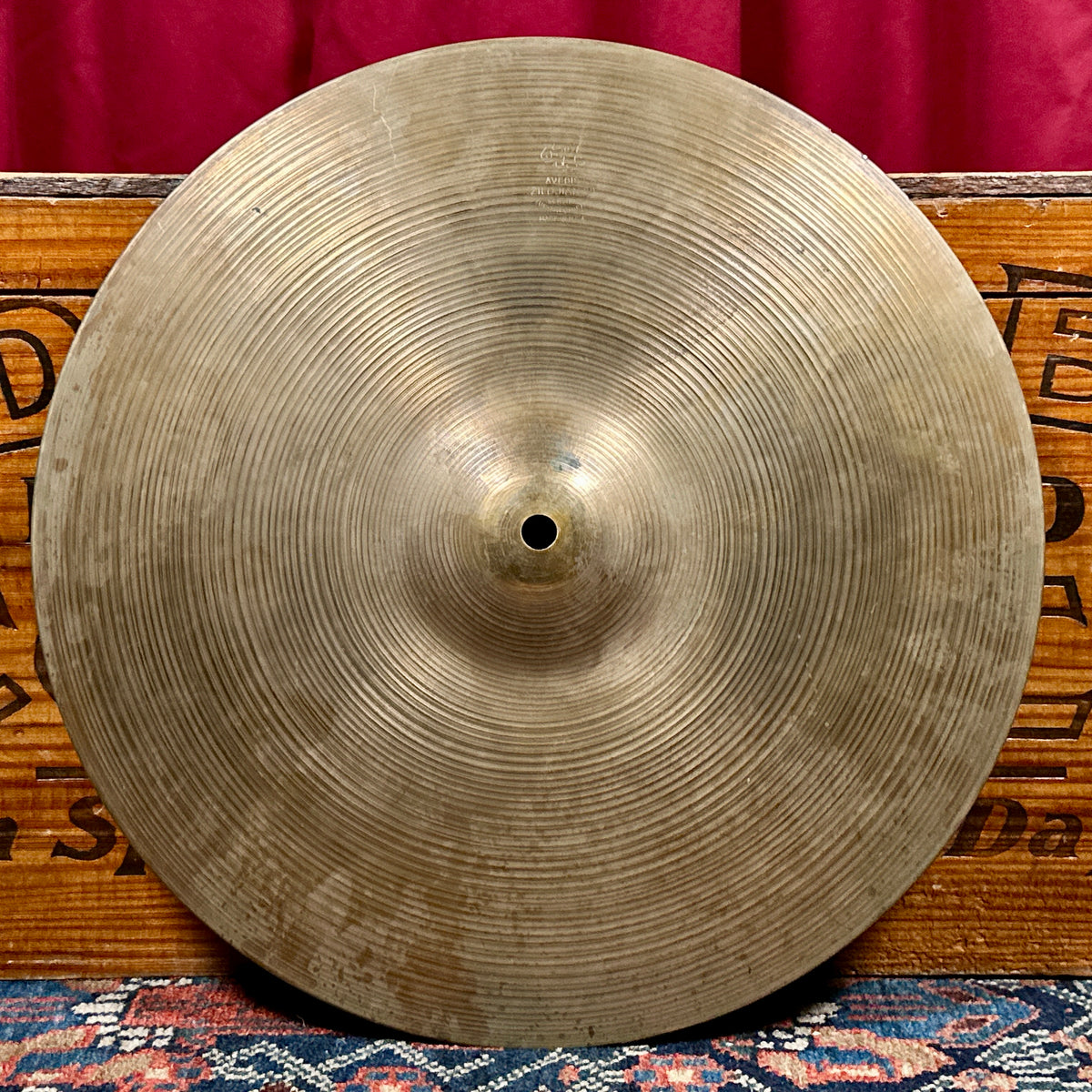 15" Zildjian A 1970s Hi-Hat Cymbal Pair 1076g/1524g *Video*