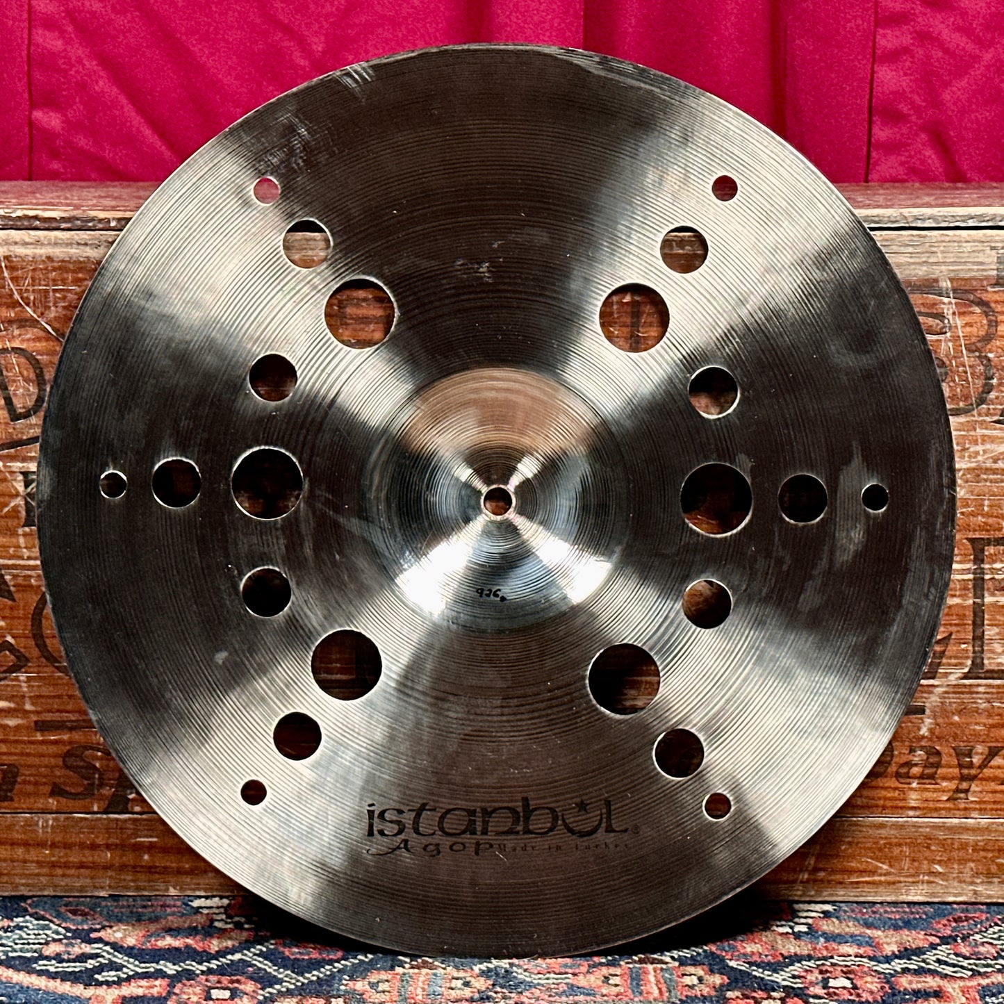 16" Istanbul Agop Xist Ion Crash Cymbal 926g *Video Demo*