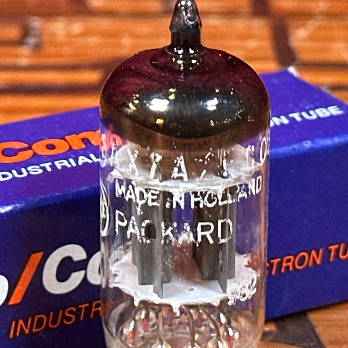 Vintage Hewlett Packard by Amperex 12AX7A Preamp Tube 12AX7 ECC83 Valve #282