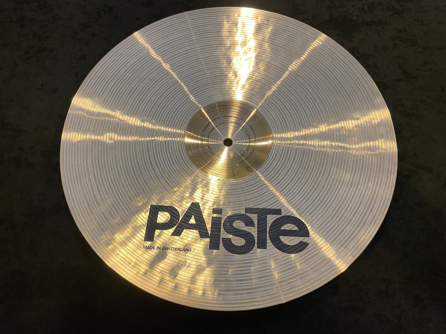 17" Paiste Signature Mellow Crash Cymbal 1116g