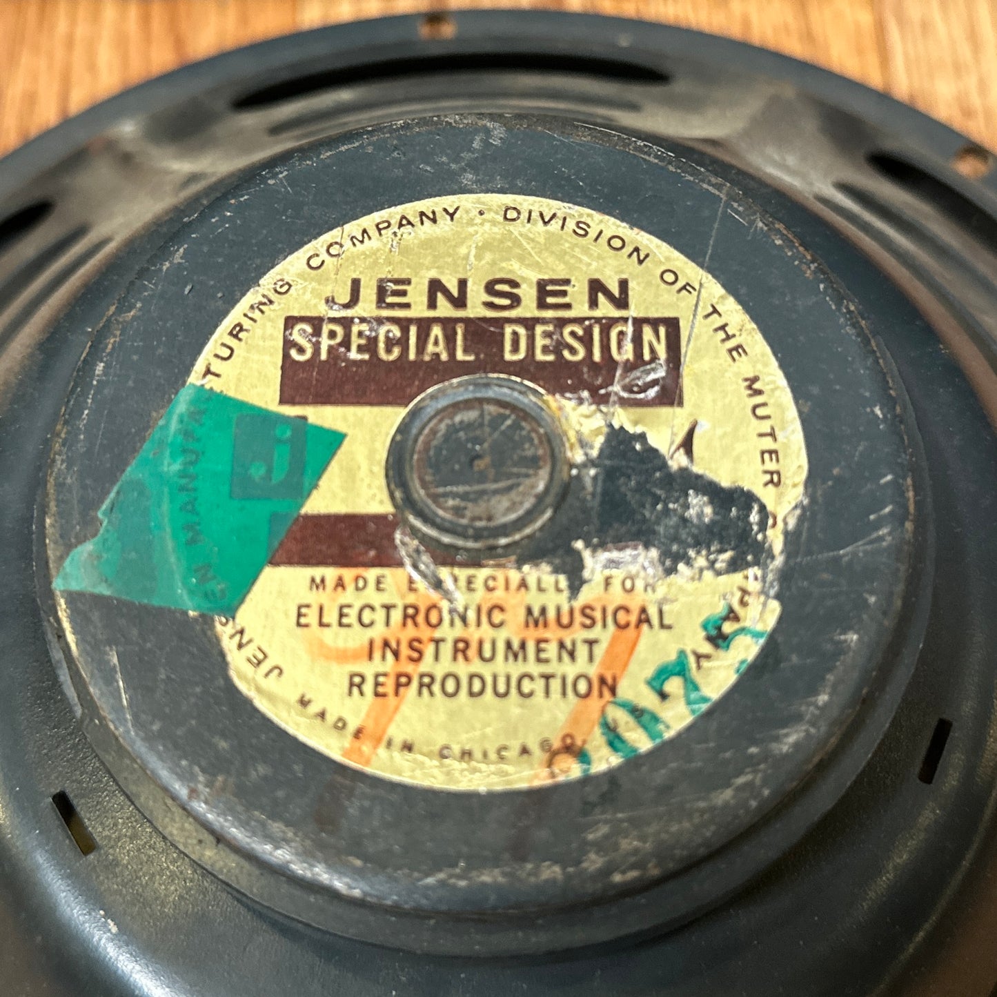 1965 Jensen 12" C12Q Speaker Pair 8 Ohm Fender Silvertone