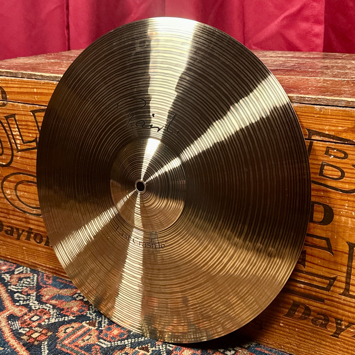 16" Paiste Signature Fast Crash Cymbal 956g *Video*
