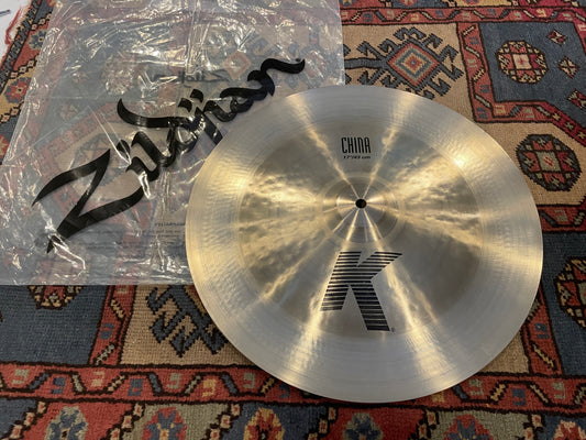 17" Zildjian K China Cymbal 1132g
