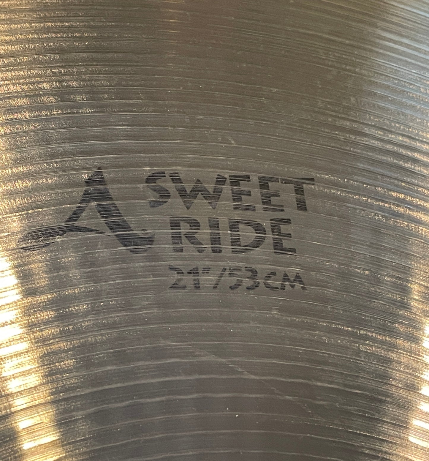21" Zildjian A Sweet Ride Cymbal 2456g