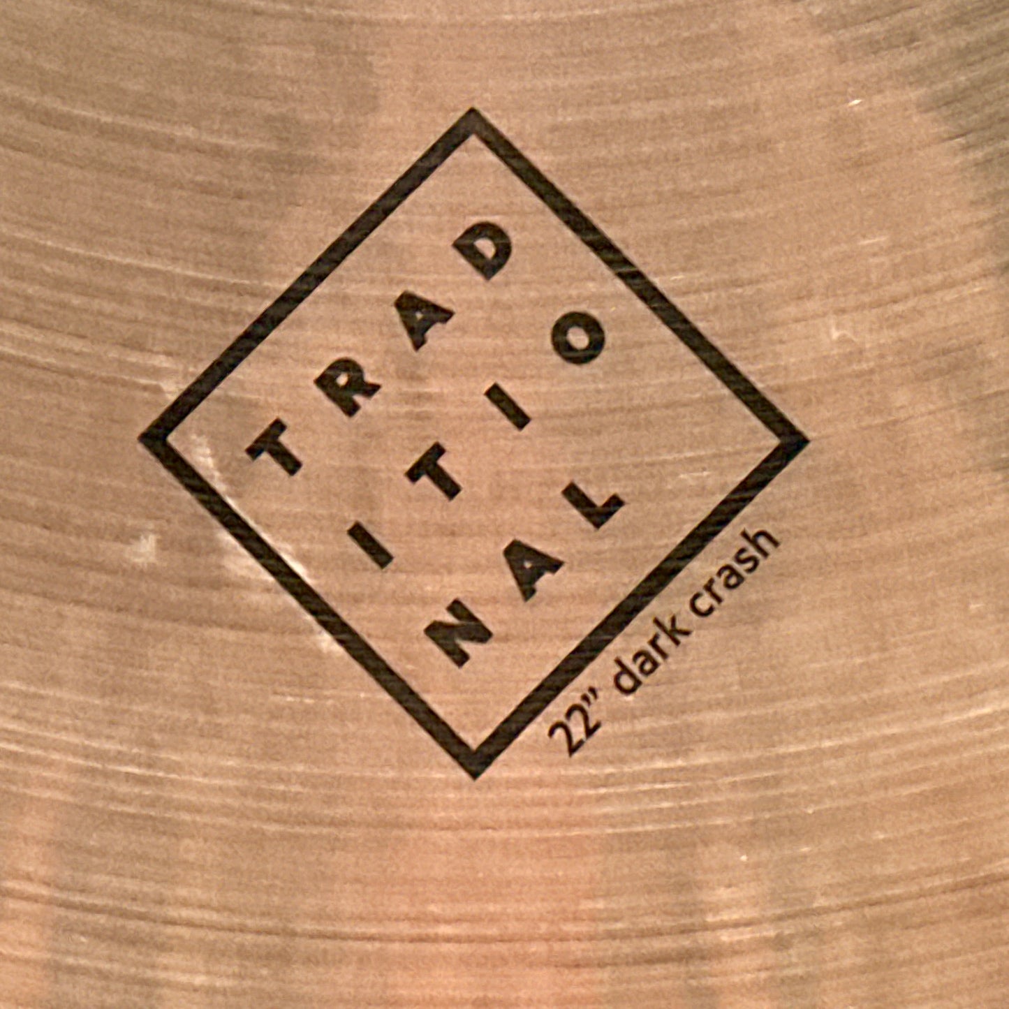 22" Istanbul Agop Traditional Dark Crash Cymbal 2082g *Video Demo*