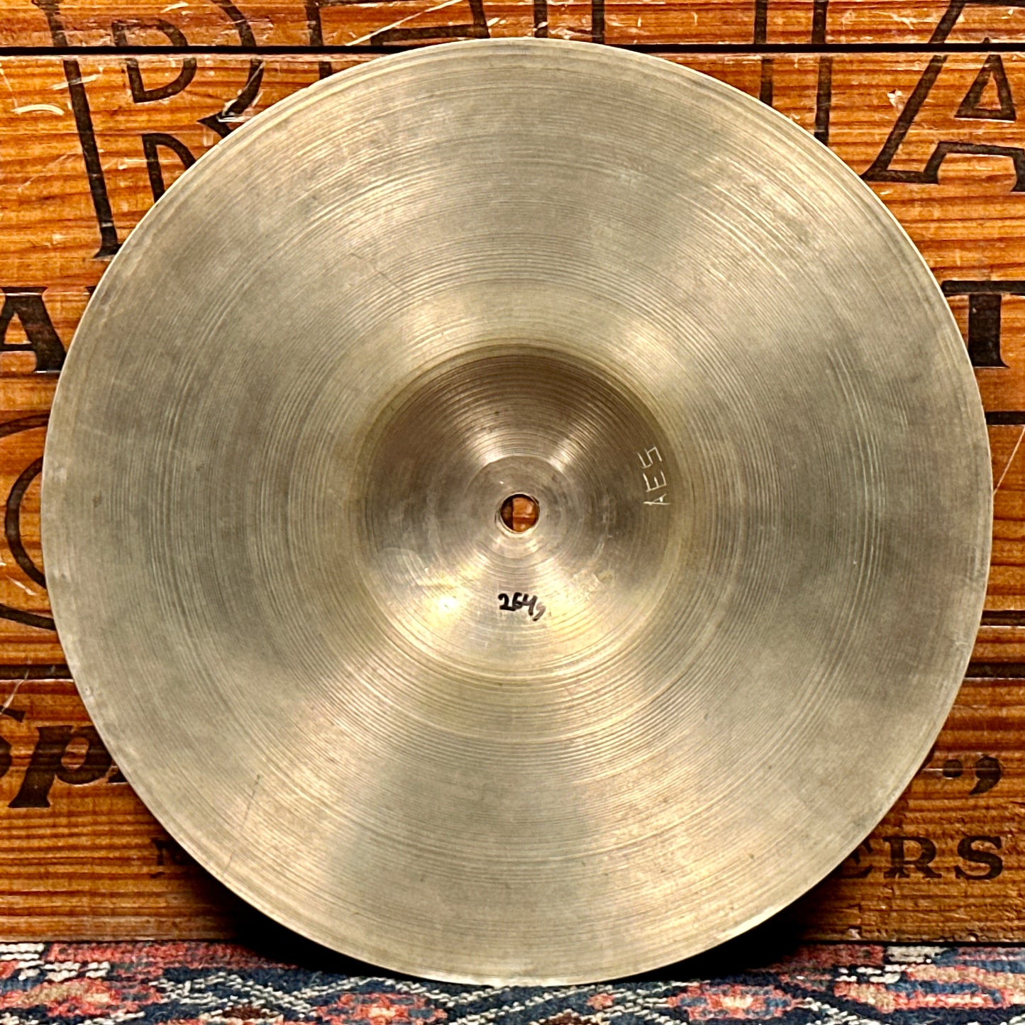 11" Zildjian A 1930s-1940s 1st / 2nd / Pre-Trans Stamp Splash Cymbal 264g *Video*