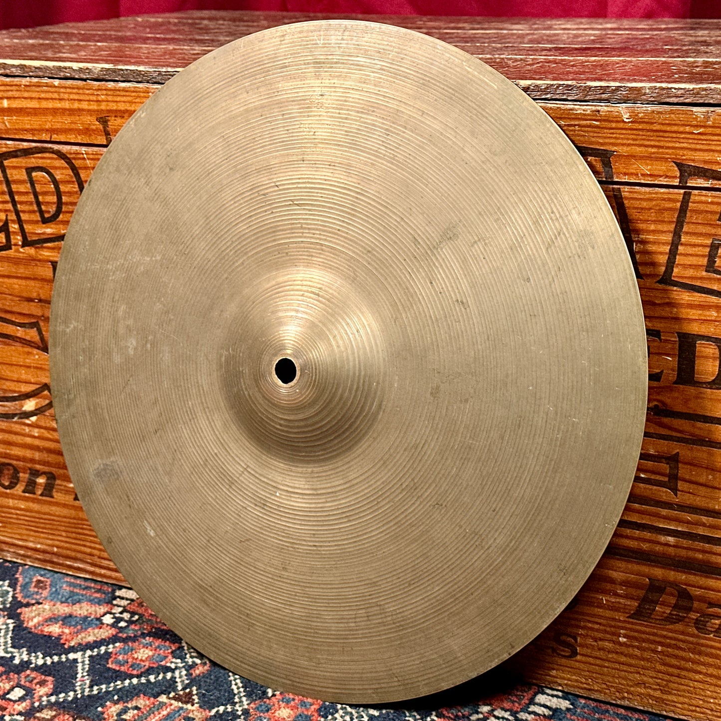 14" Zildjian A 1950s Small Stamp Light Hi-Hat Cymbal Pair 696g/786g *Video Demo*