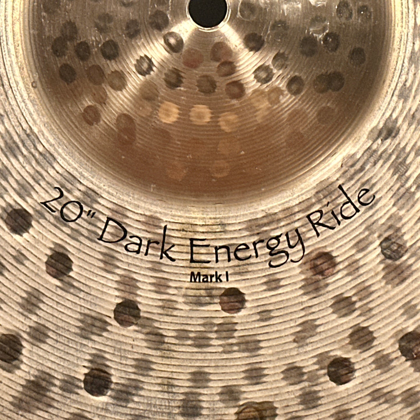 20" Paiste Signature Dark Energy Ride Mark I Cymbal 2378g *Video*
