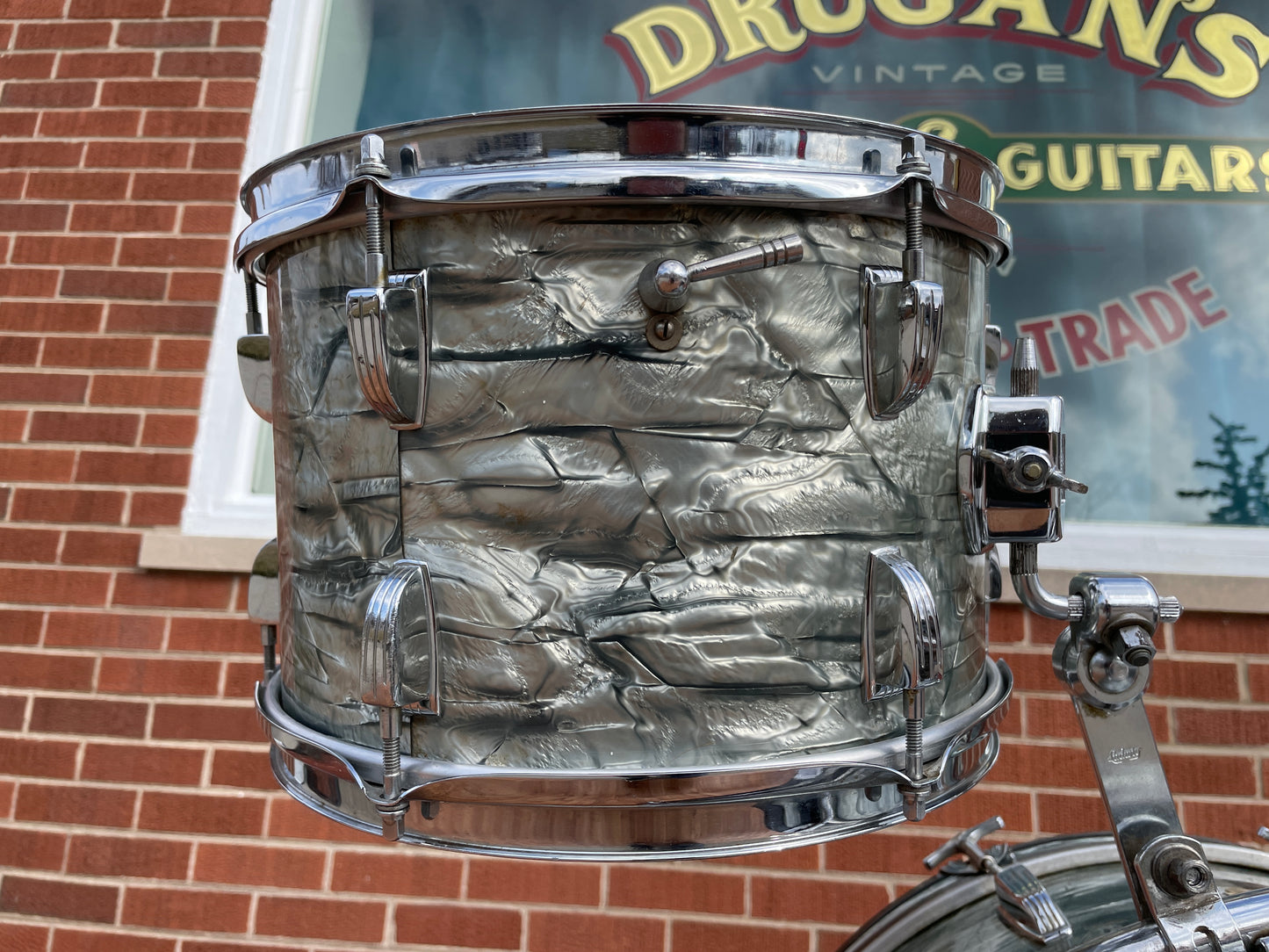 1968 Ludwig Down Beat Drum Set Sky Blue Pearl 20/12/14