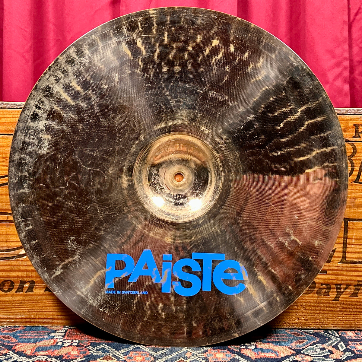 18" Paiste 1990s 2000 Sound Reflections Crash Cymbal 1426g *Video*