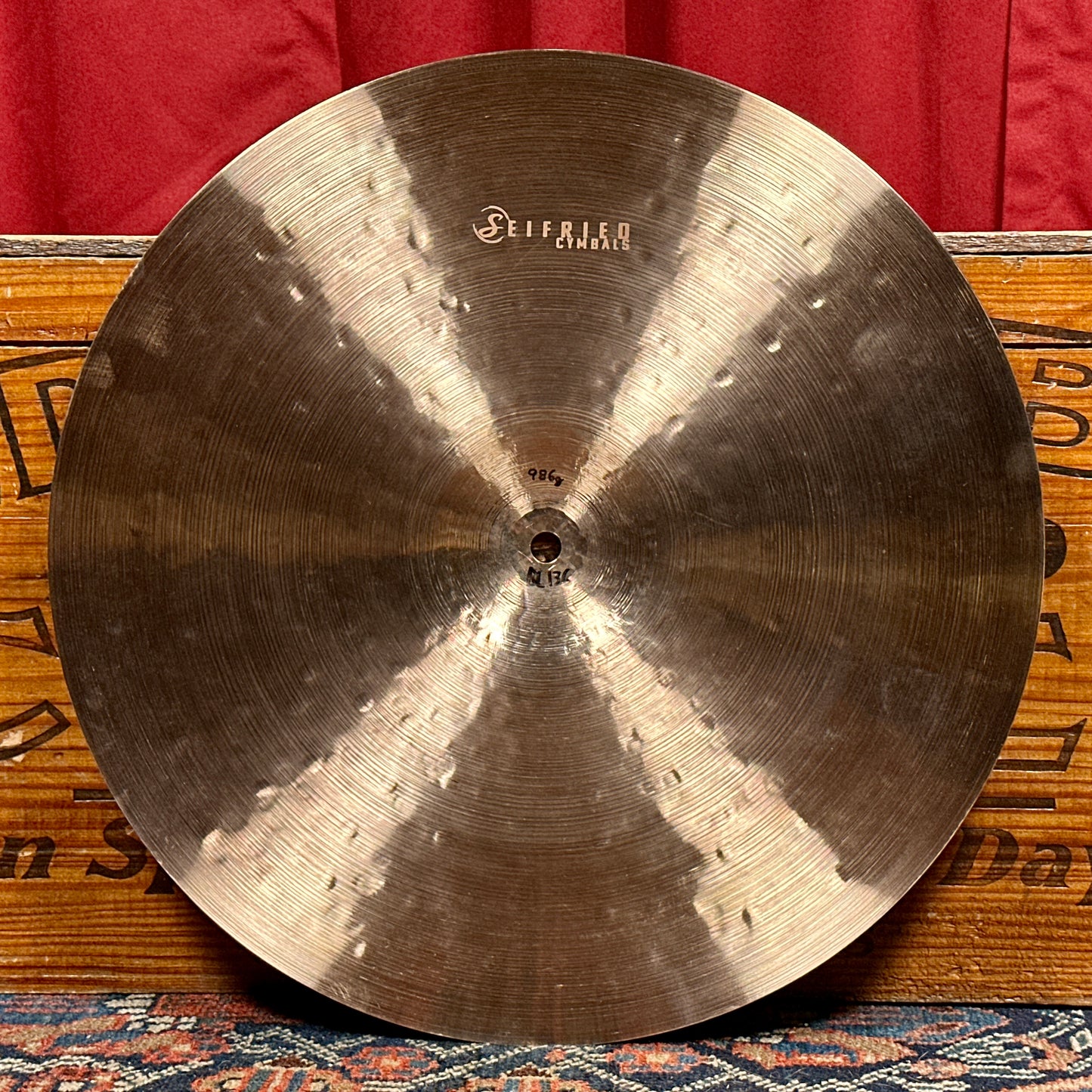 16" Seifried Original B10 Crash Cymbal 986 *Video*