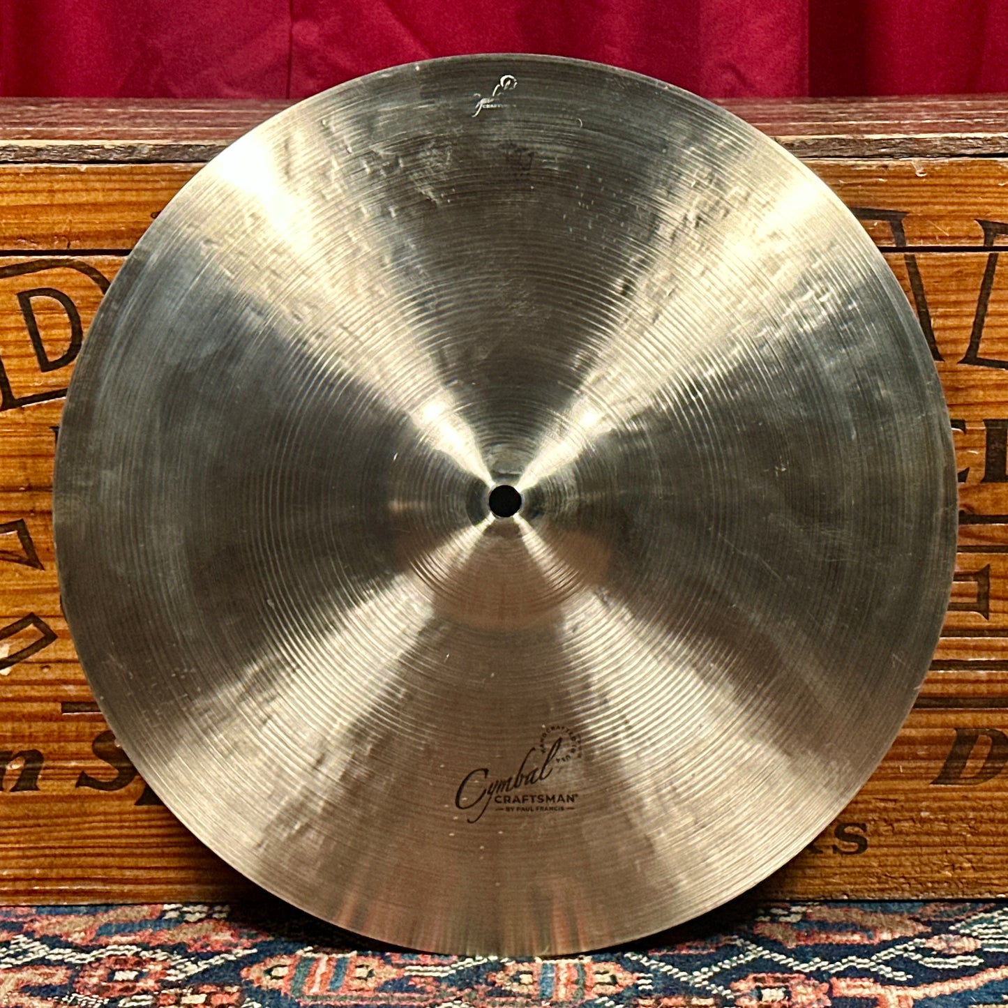 14" Cymbal Craftsman Dark Vintage Light Hi-Hat Cymbal Pair 926g/970g *Video Demo*