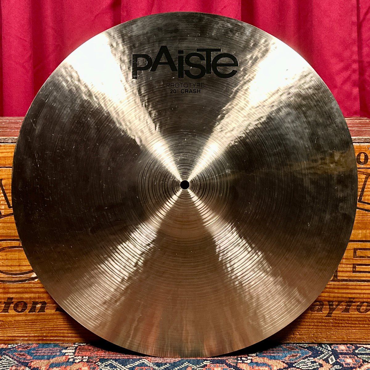 20" Paiste Prototype Crash Cymbal 1760g *Video*