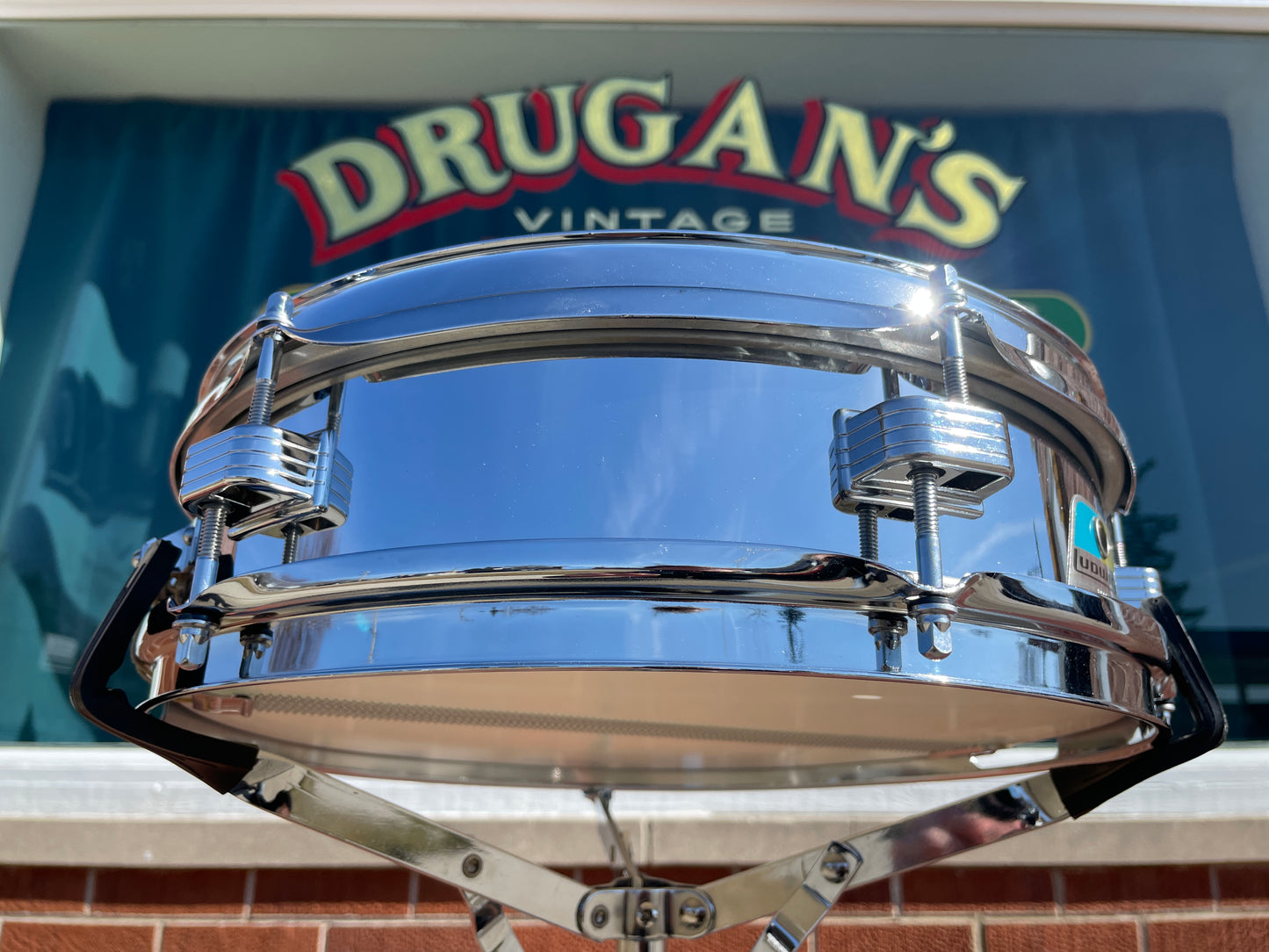 1971 Ludwig 3x13 No. 405 Piccolo Snare Drum Chrome