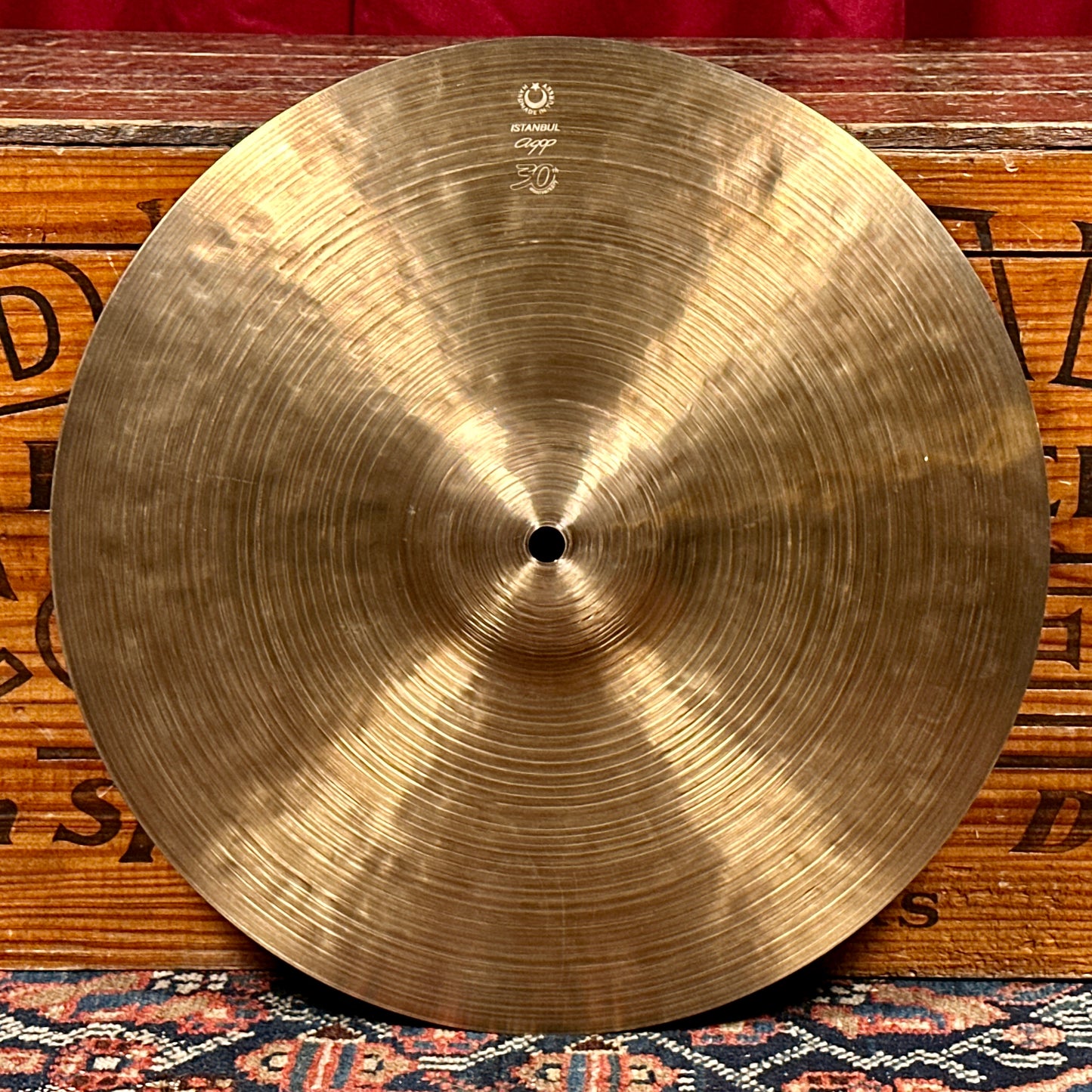 14" Istanbul Agop 30th Anniversary Hi-Hat Cymbal Pair 712g/720g *Video Demo*