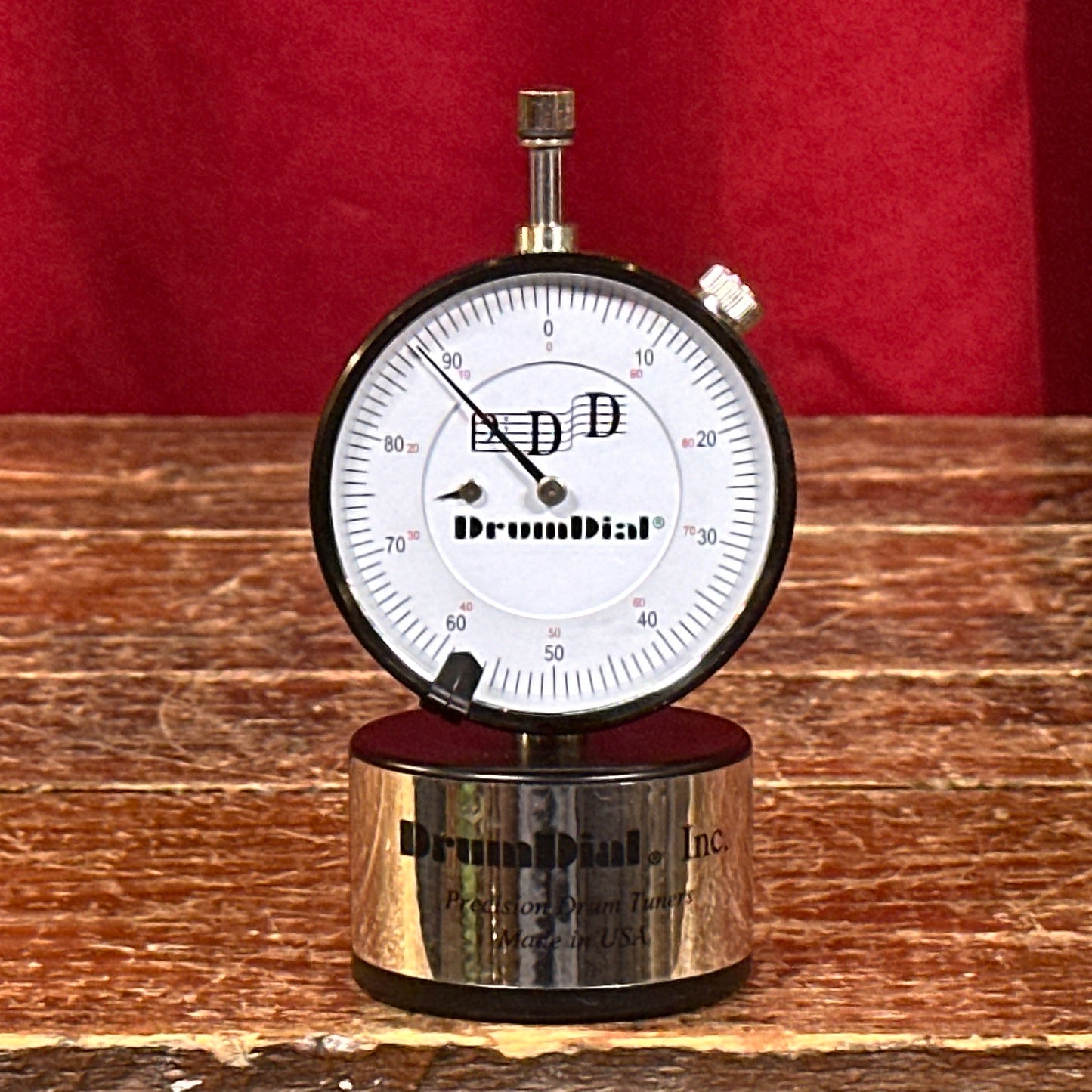 DrumDial Precision Drum Tuner w/ Zippered Case Drum Dial