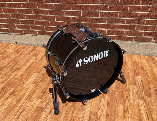Sonor Designer Series 20" Bass Drum Black 14x20 20x14