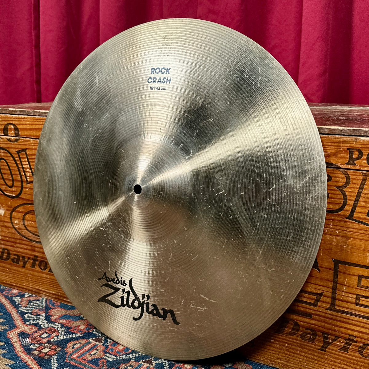 18" Zildjian A Rock Crash Cymbal 1734g *Video*