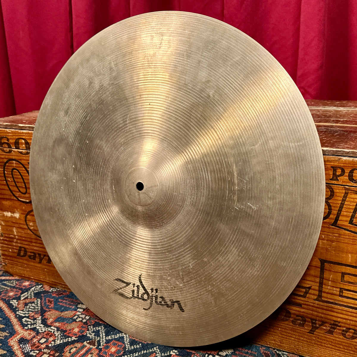 20" Zildjian A 1980s Ride Cymbal 2414g *Video*