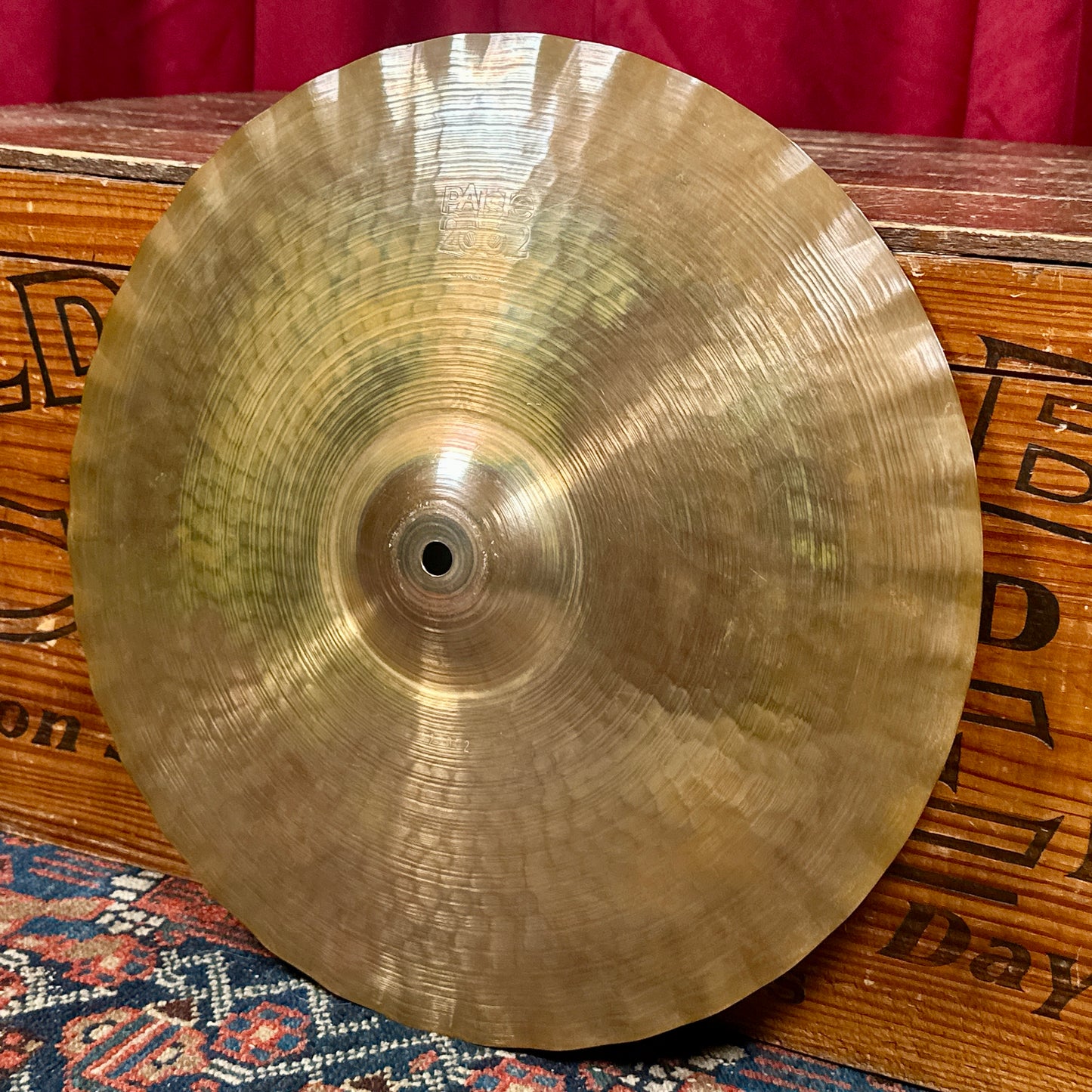 15" Paiste 2002 Black Label 1976 Sound Edge Hi-Hat Cymbal Pair 1164g/1228g *Video Demo*