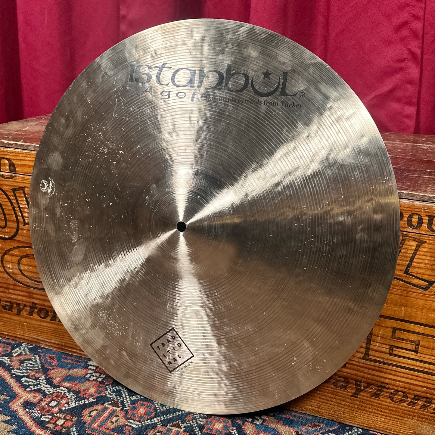 20" Istanbul Agop Traditional Crash Ride Cymbal 1844g *Video Demo*