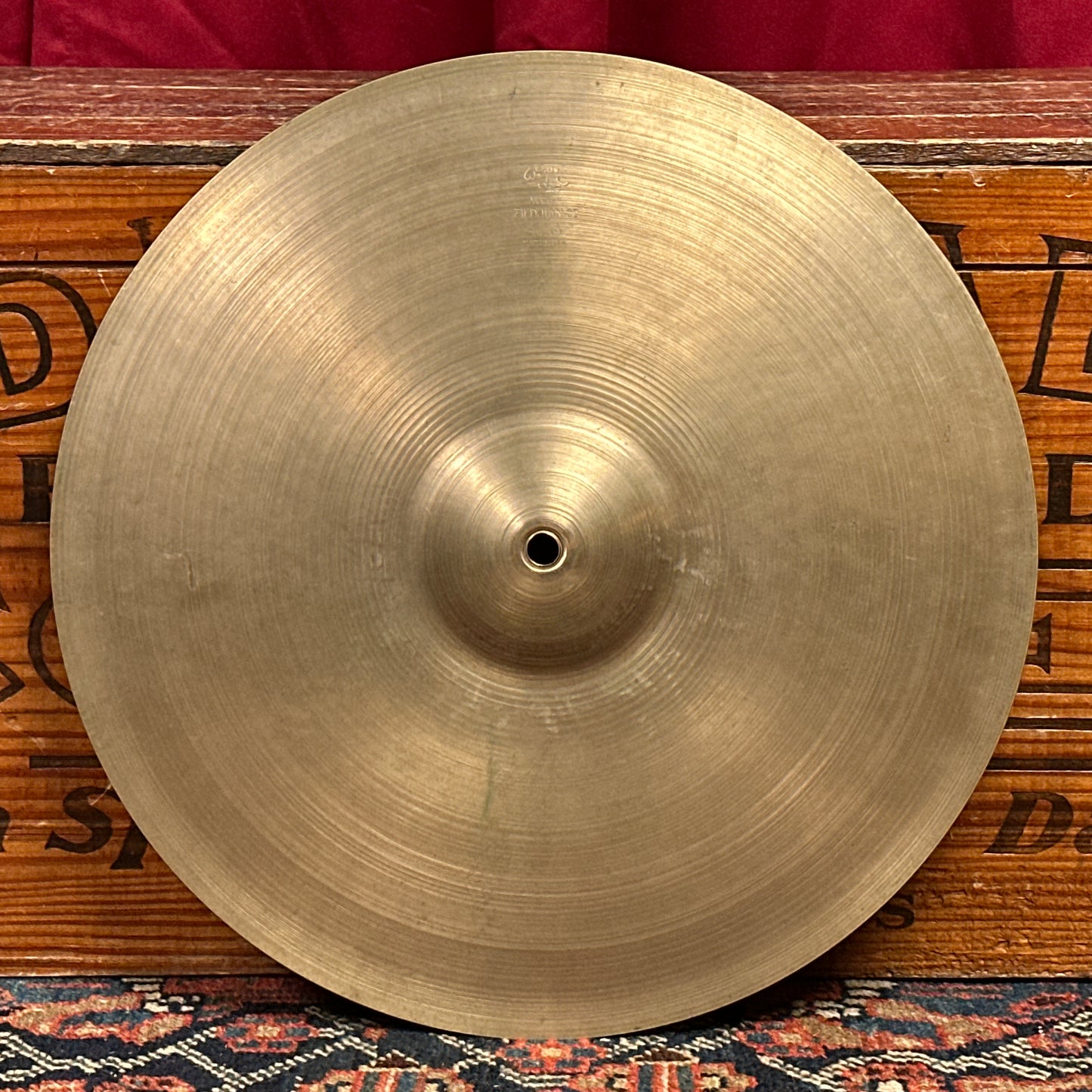 14" Zildjian A 1950s Medium Flange Hi-Hat Cymbals 826g/848g *Video Demo*