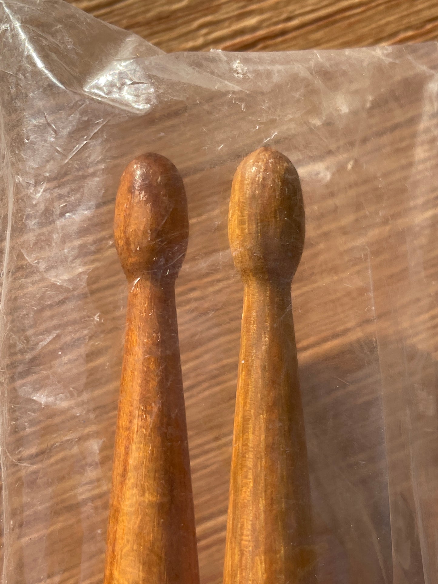 N.O.S. Vintage Sonor Jack DeJohnette Wood Tip Drum Sticks w/ Original Bag New Old Stock