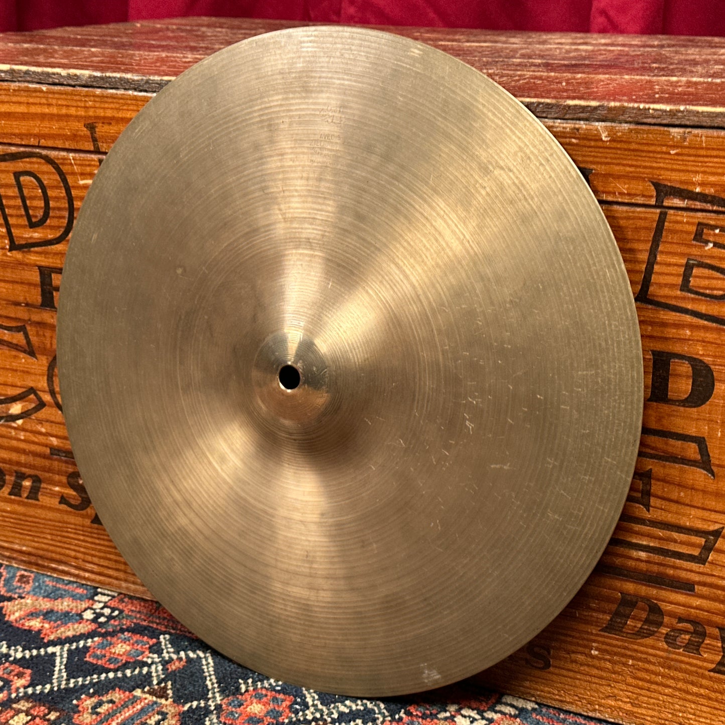14" Zildjian A 1970s Made In Canada Hi-Hat Cymbal Single 1106g *Video Demo*