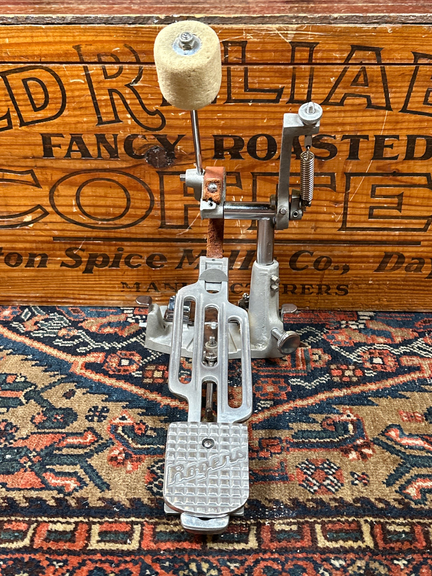 1960s Rogers No. 395R Swiv-O-Matic Solid Footboard Bass Drum Pedal