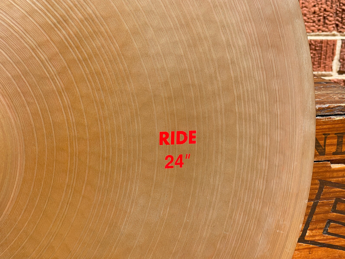 24" Paiste 2002 Ride Cymbal 3918g