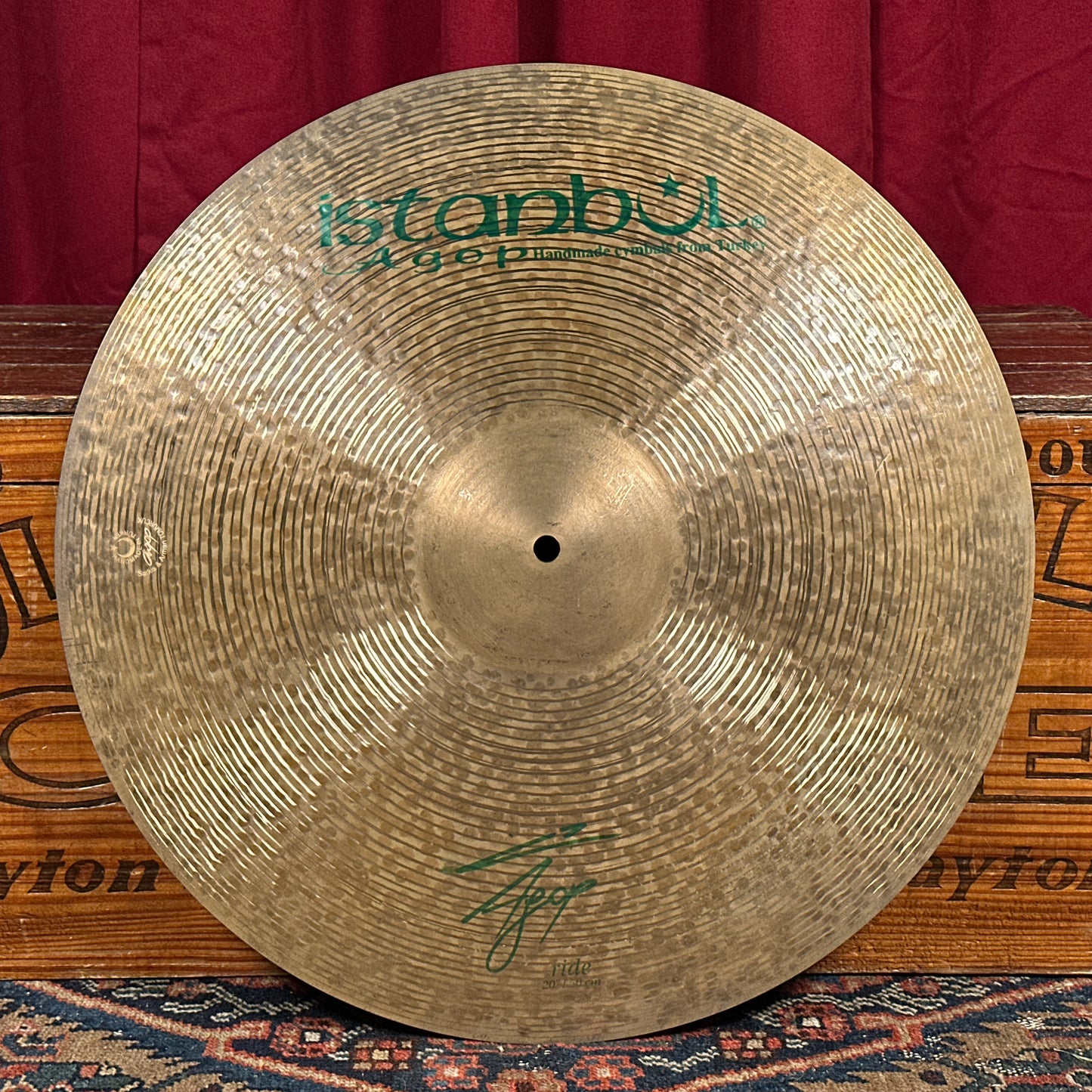 20" Istanbul Agop Signature Ride Cymbal 1695g *Video Demo*