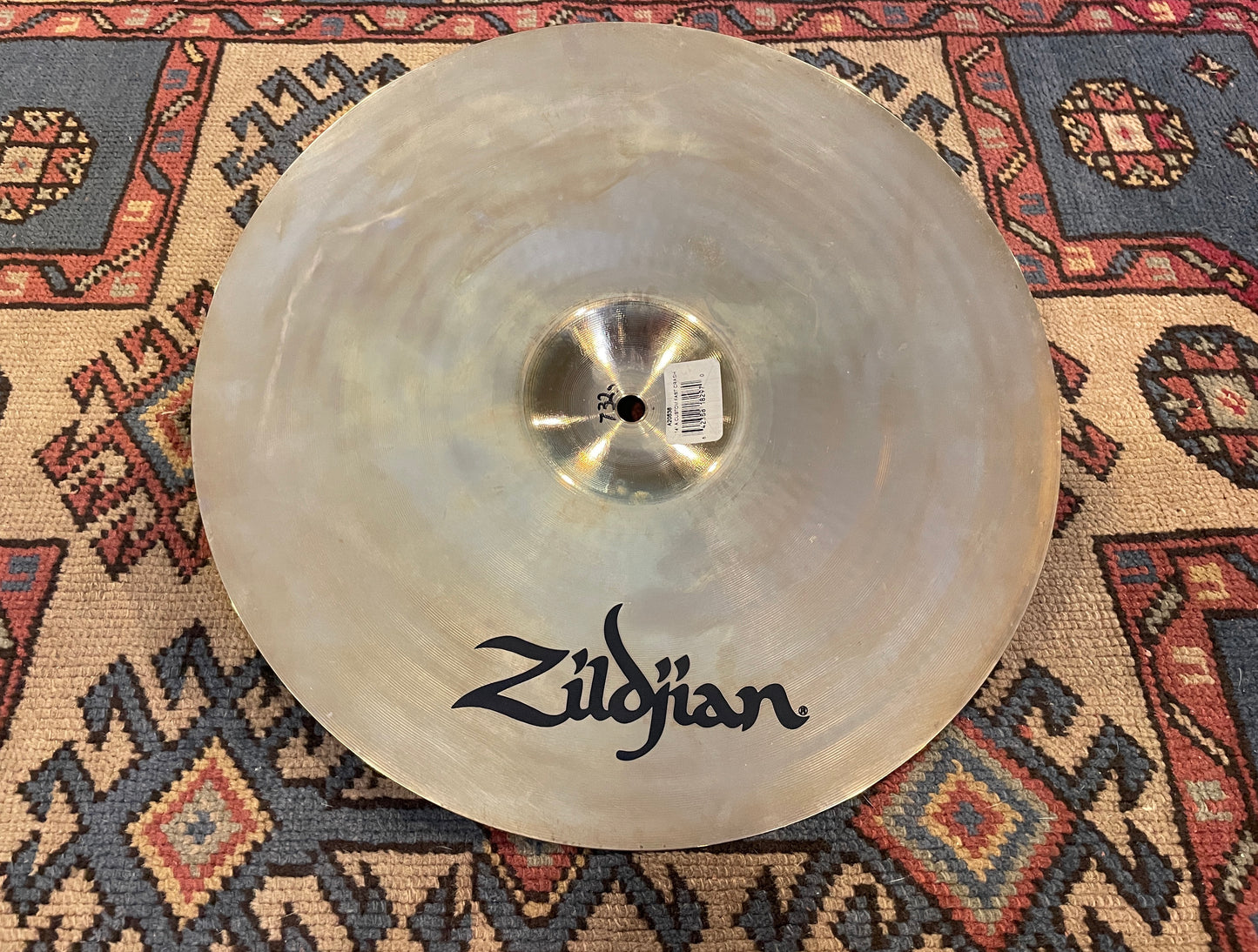 14" Zildjian A Custom Fast Crash Cymbal 732g