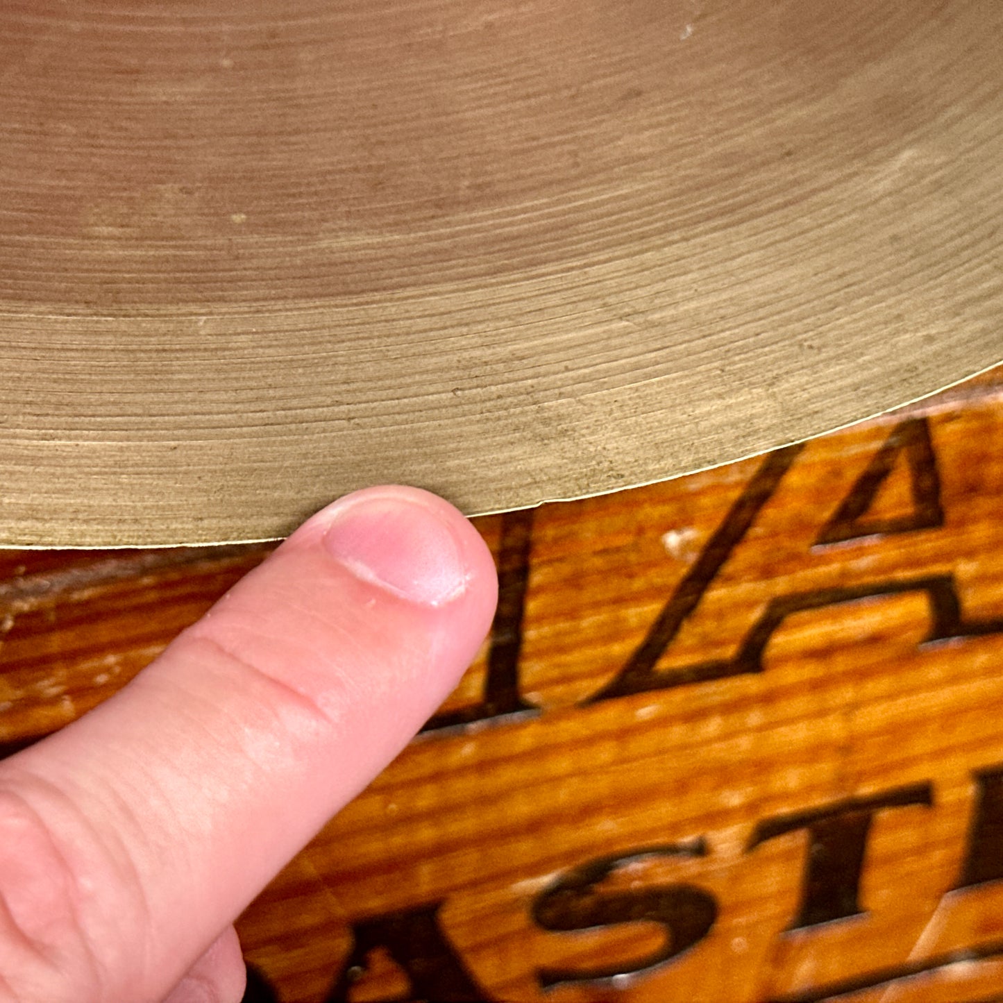 11" Zildjian A 1930s-1940s 1st / 2nd / Pre-Trans Stamp Splash Cymbal 264g *Video*
