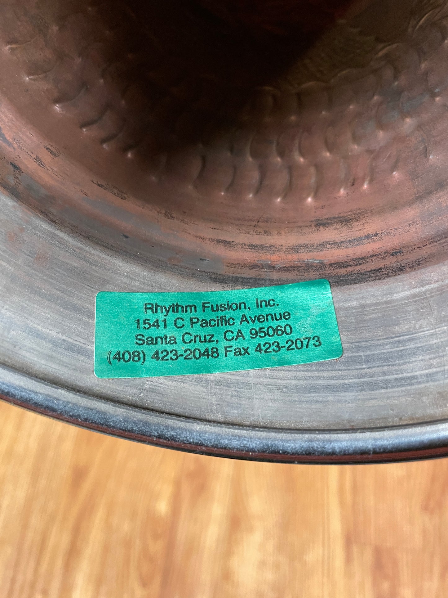 Rhythm Fusion Turkish Darbuka Hand Drum 7 7/8" x 15 1/2" Doumbek