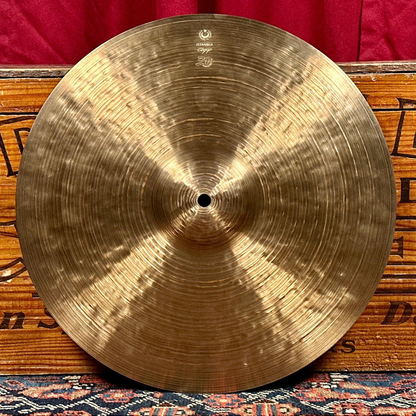 15" Istanbul Agop 30th Anniversary Hi-Hat Cymbal Pair 982g/1178g *Video Demo*