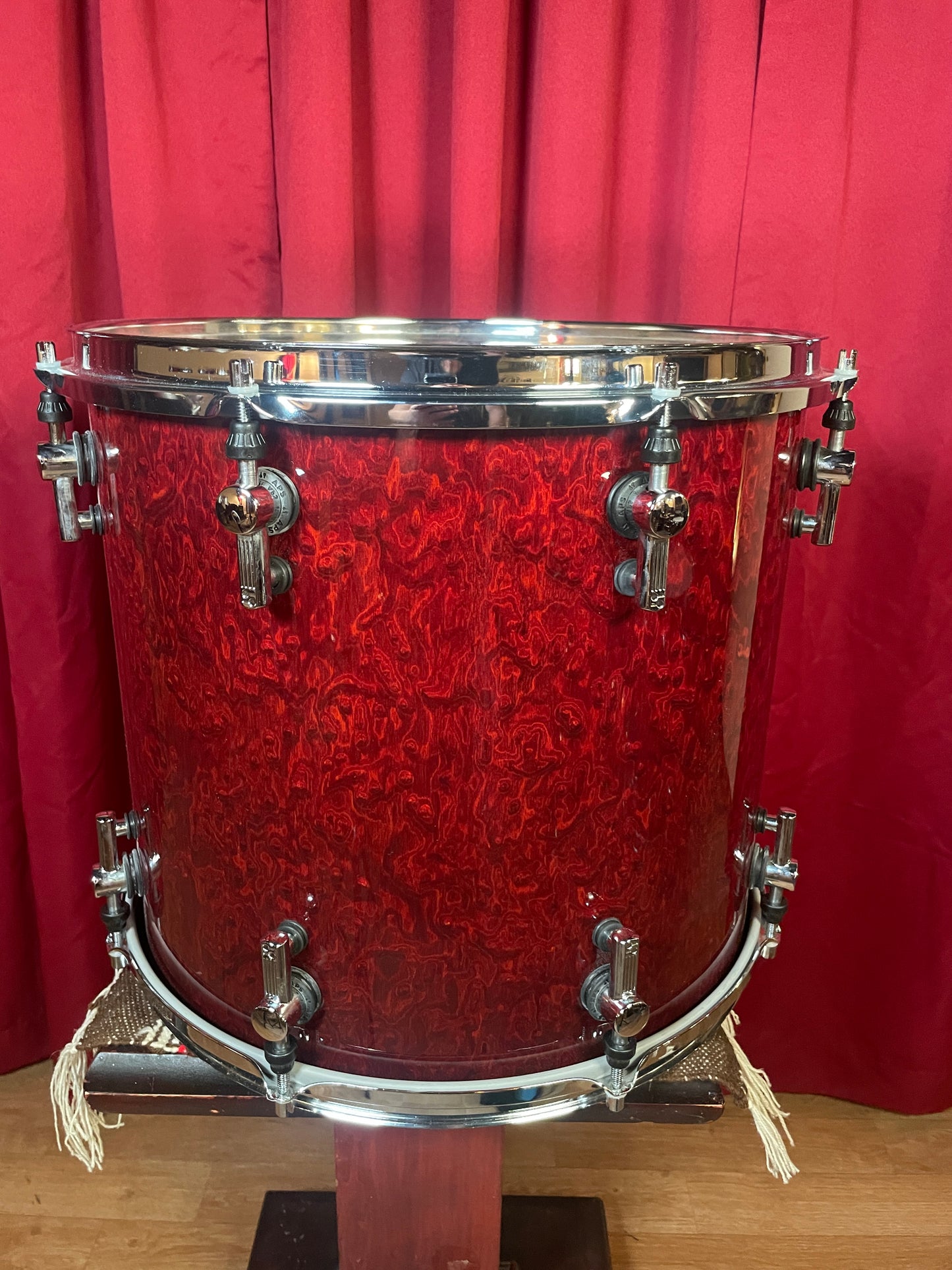 Sonor Designer Series 16" Maple Light Tom Single Stain Red 14x16 16x14