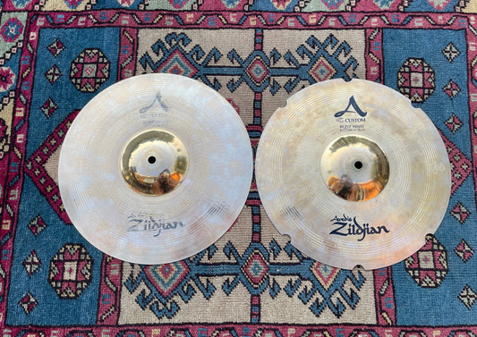 14" Zildjian A Custom Rezo Hi-Hat Cymbal Pair 1058g/1370g