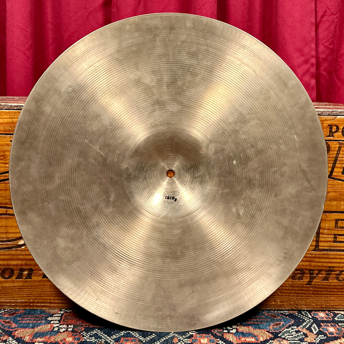 18" Zildjian A 1960s Crash Ride Cymbal 1610g *Video*
