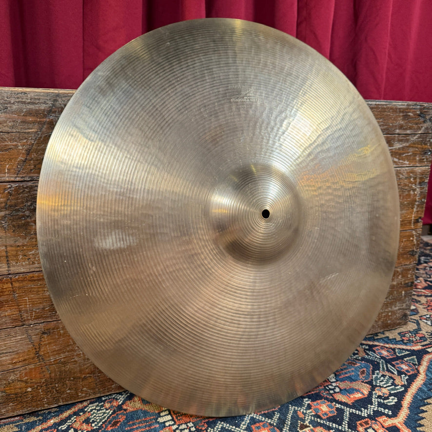22" Paiste Formula 602 Pre-Serial 1960s Ride Cymbal 2954g *Video Demo*