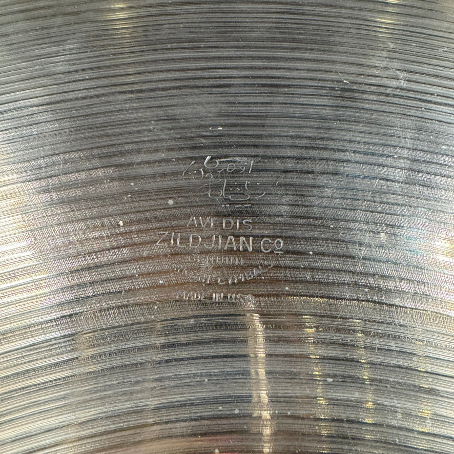 22" Zildjian A 1960s Ride Cymbal 3030g *Video Demo*