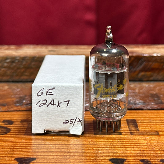 Vintage Fender GE 12AX7A / 7025 Preamp Tube ECC83 Valve General Electric #279