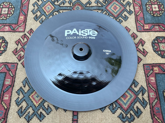 16" Paiste Color Sound 900 Series China Cymbal Black 850g