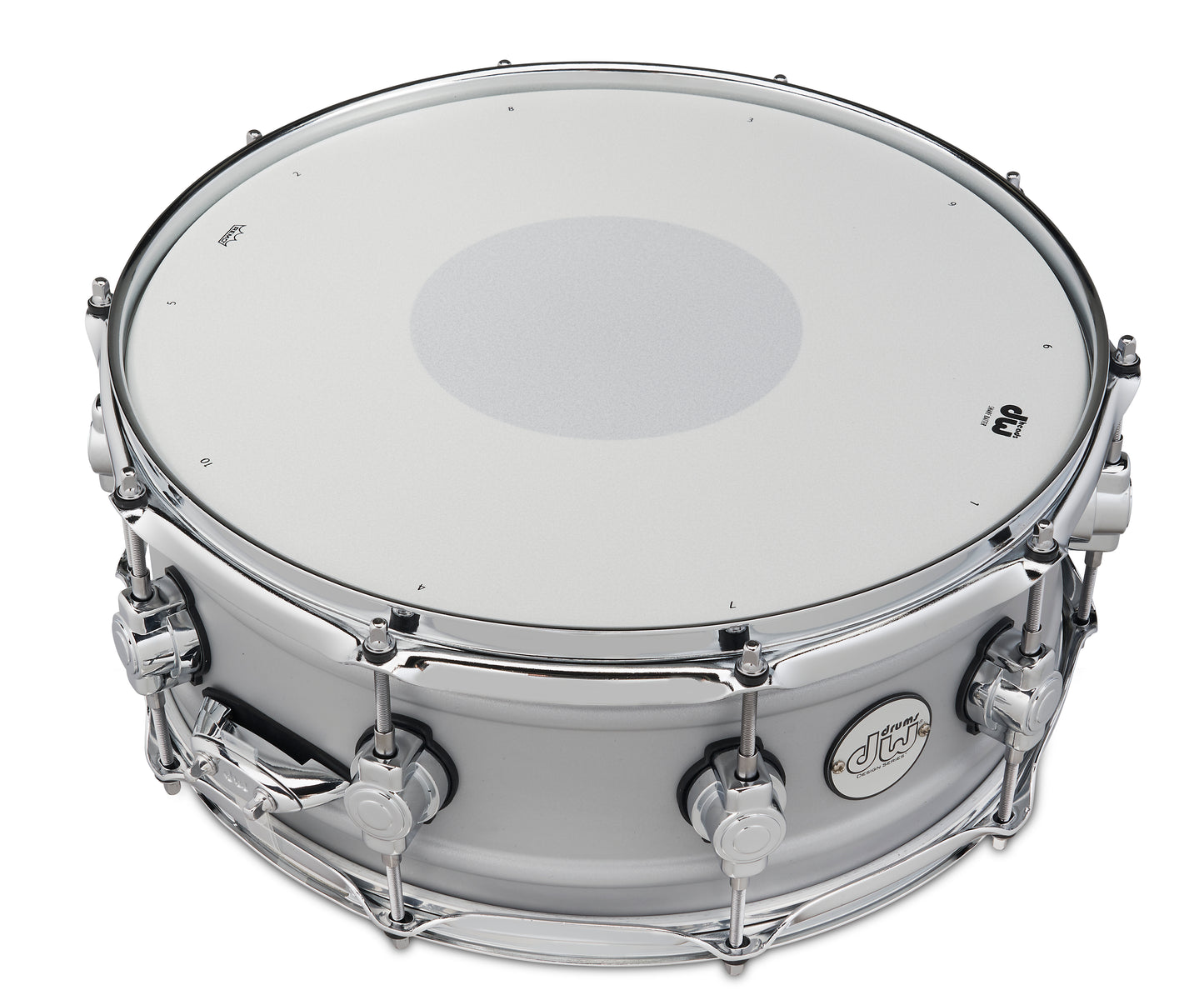 DW Design Series Matte Aluminum 5.5x14 Snare Drum DDSD5514MACR