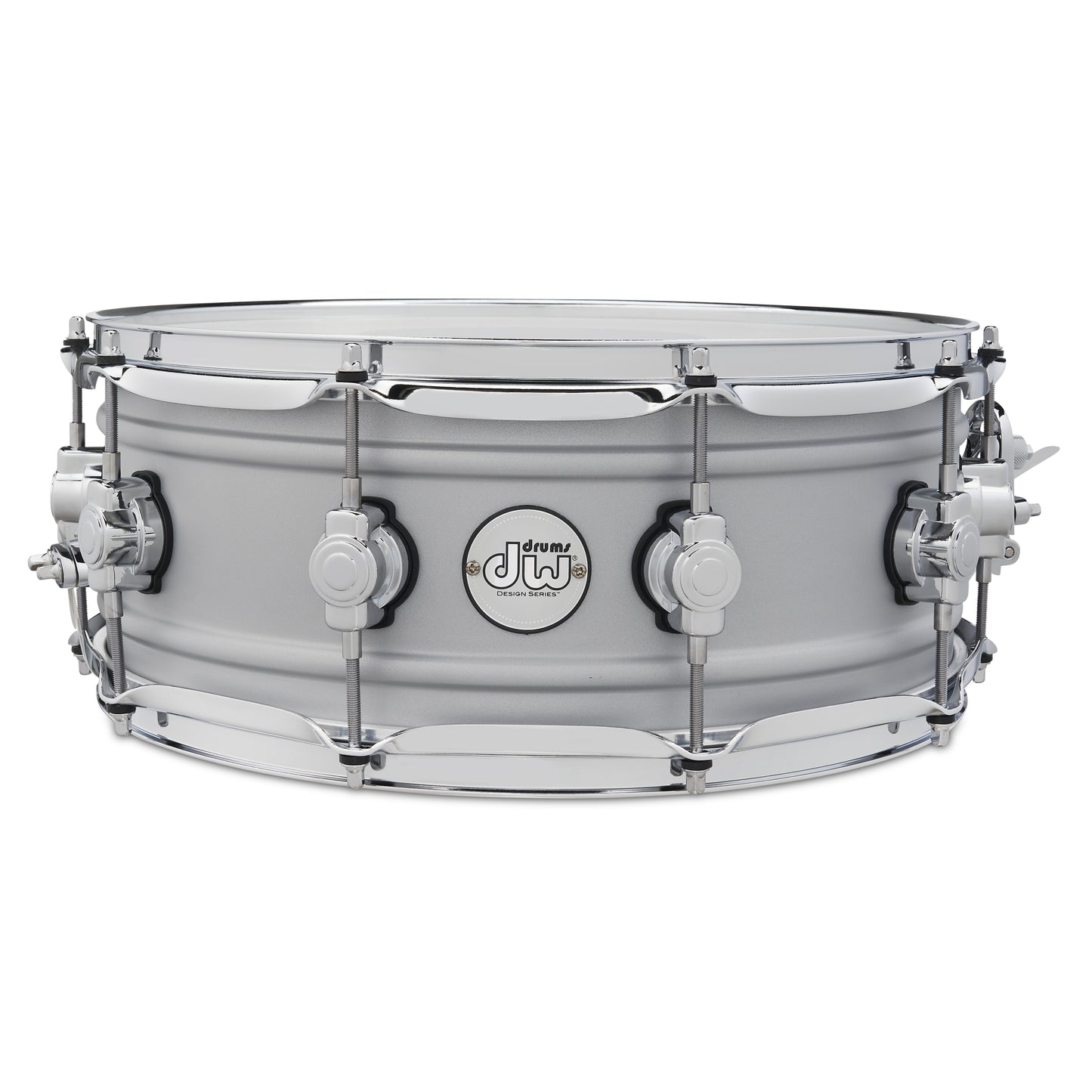 DW Design Series Matte Aluminum 5.5x14 Snare Drum DDSD5514MACR