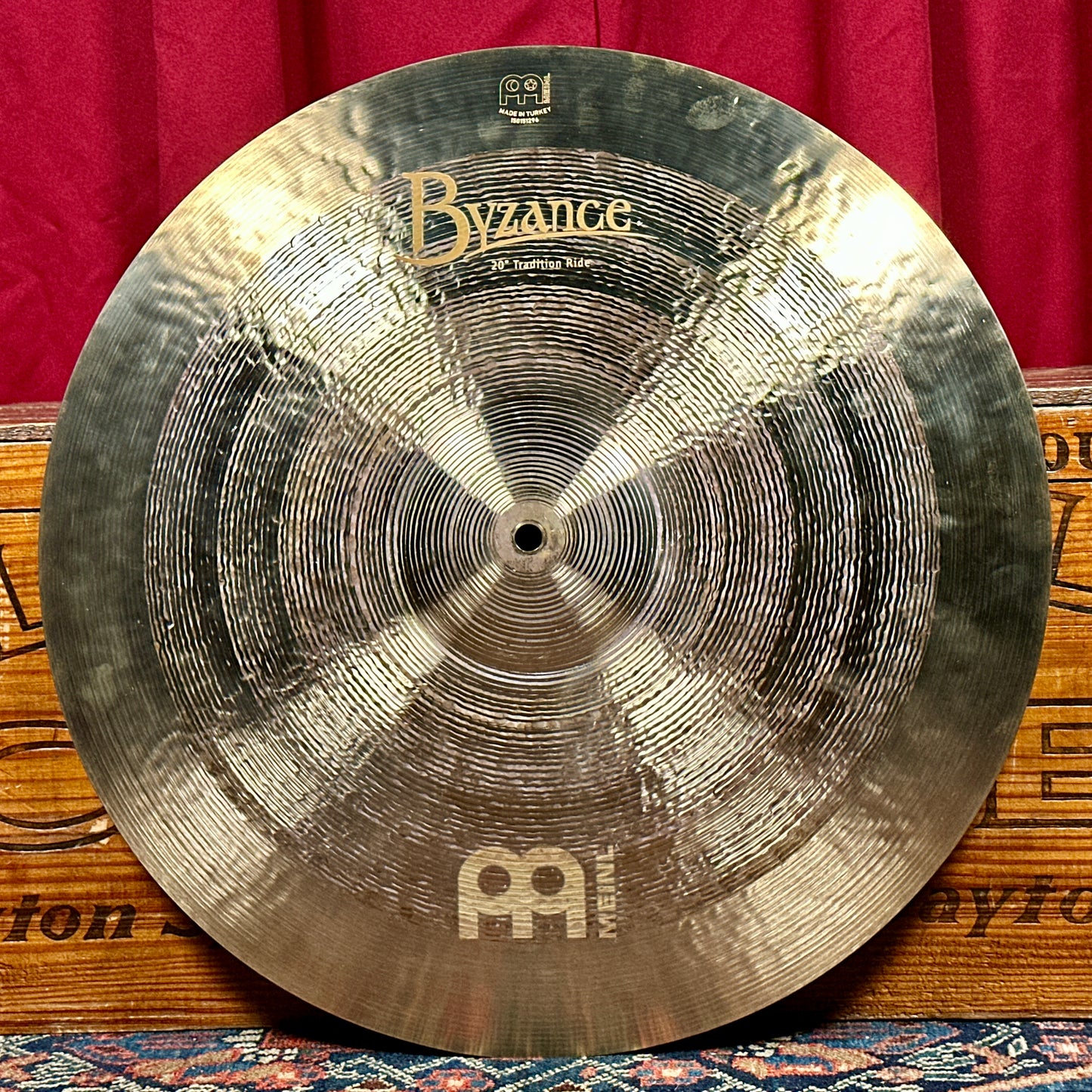 20" Meinl Byzance Jazz Tradition Ride Cymbal 1898g *Video*