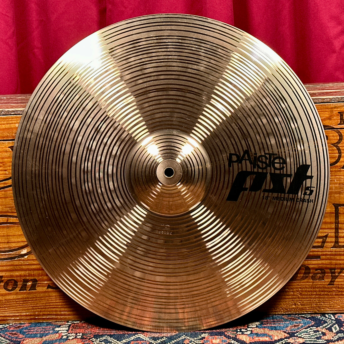 18" Paiste PST5 Medium Crash Cymbal 1504g