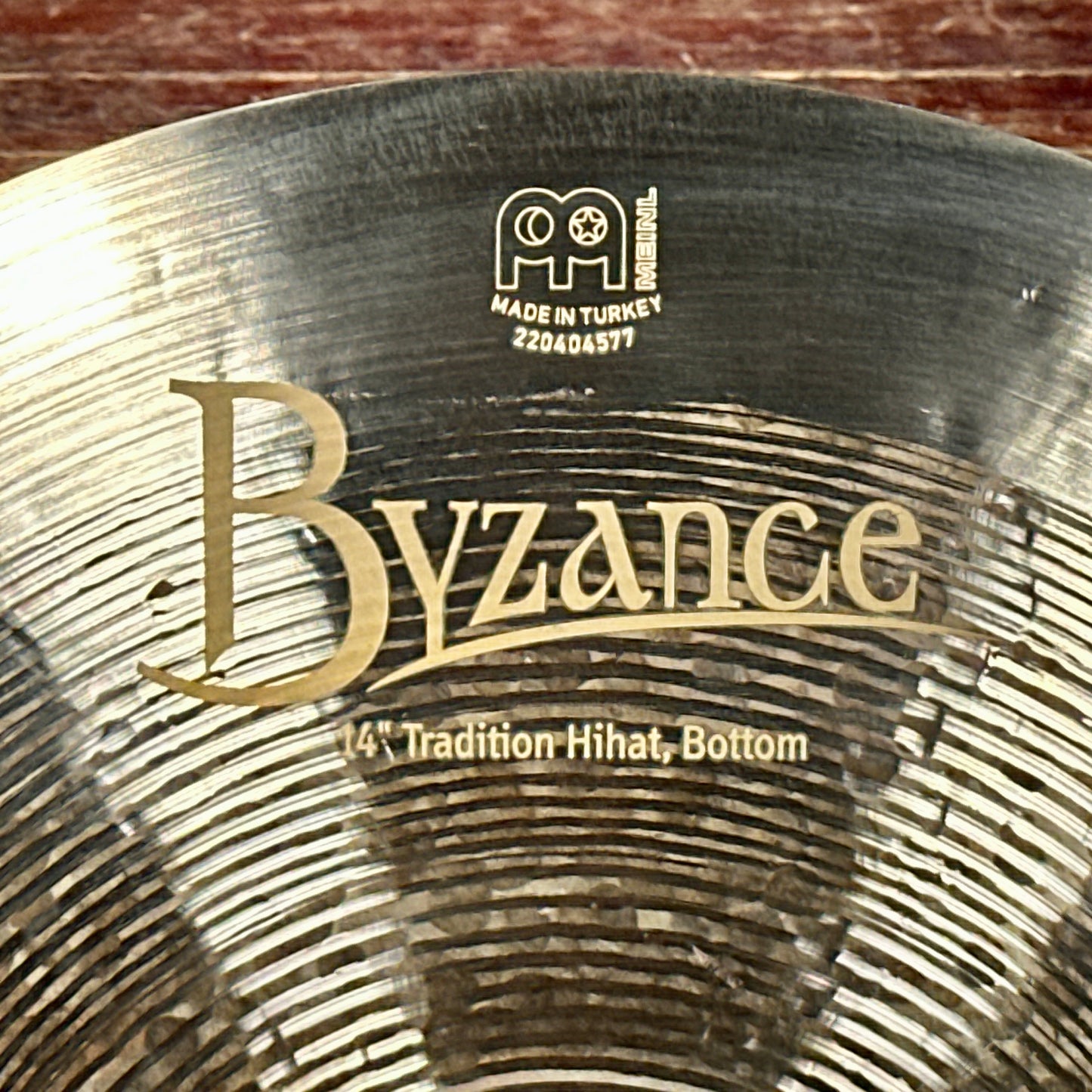 14" Meinl Byzance Jazz Tradition Hi-Hat Cymbal Pair 880g/1008g * Video*