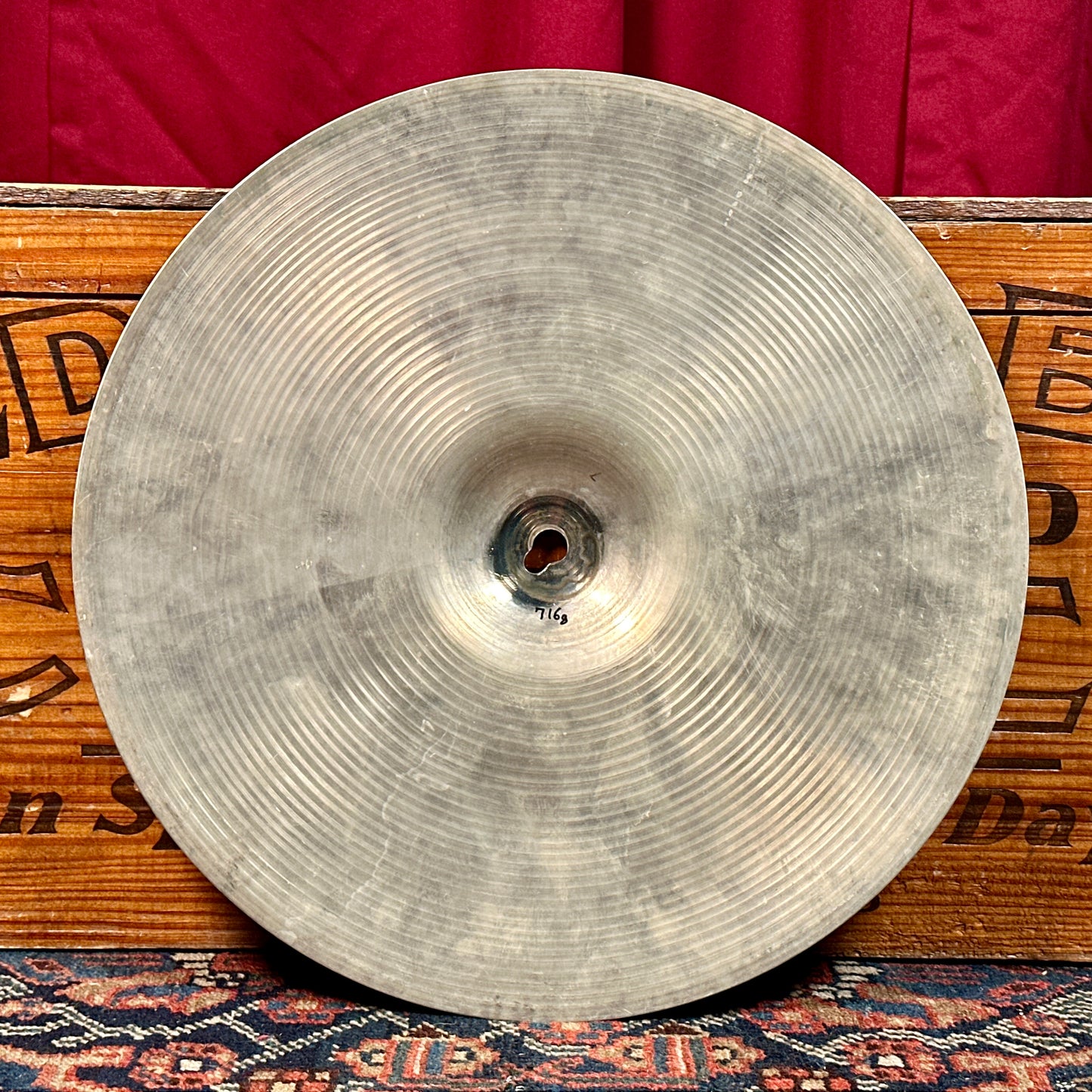 15" Paiste 1960s Ludwig Standard Hi-Hat Cymbal Pair 714g/716g *Video Demo*